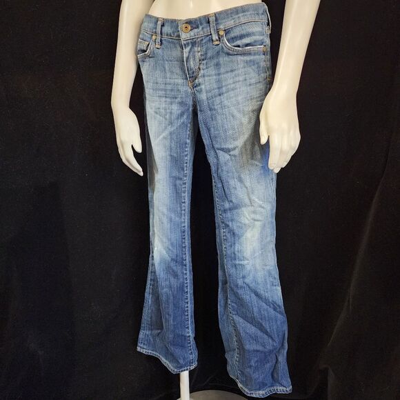 Citizens of Humanity Dina Petite Bootcut Leg Blue Jeans (26) - Picture 1 of 8